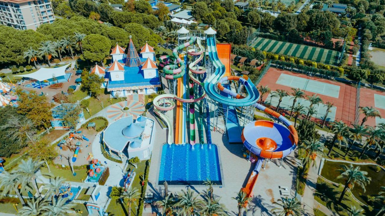 Ic Hotels Green Palace - Kids Concept Antalya Luaran gambar Aerial view of Splash Island