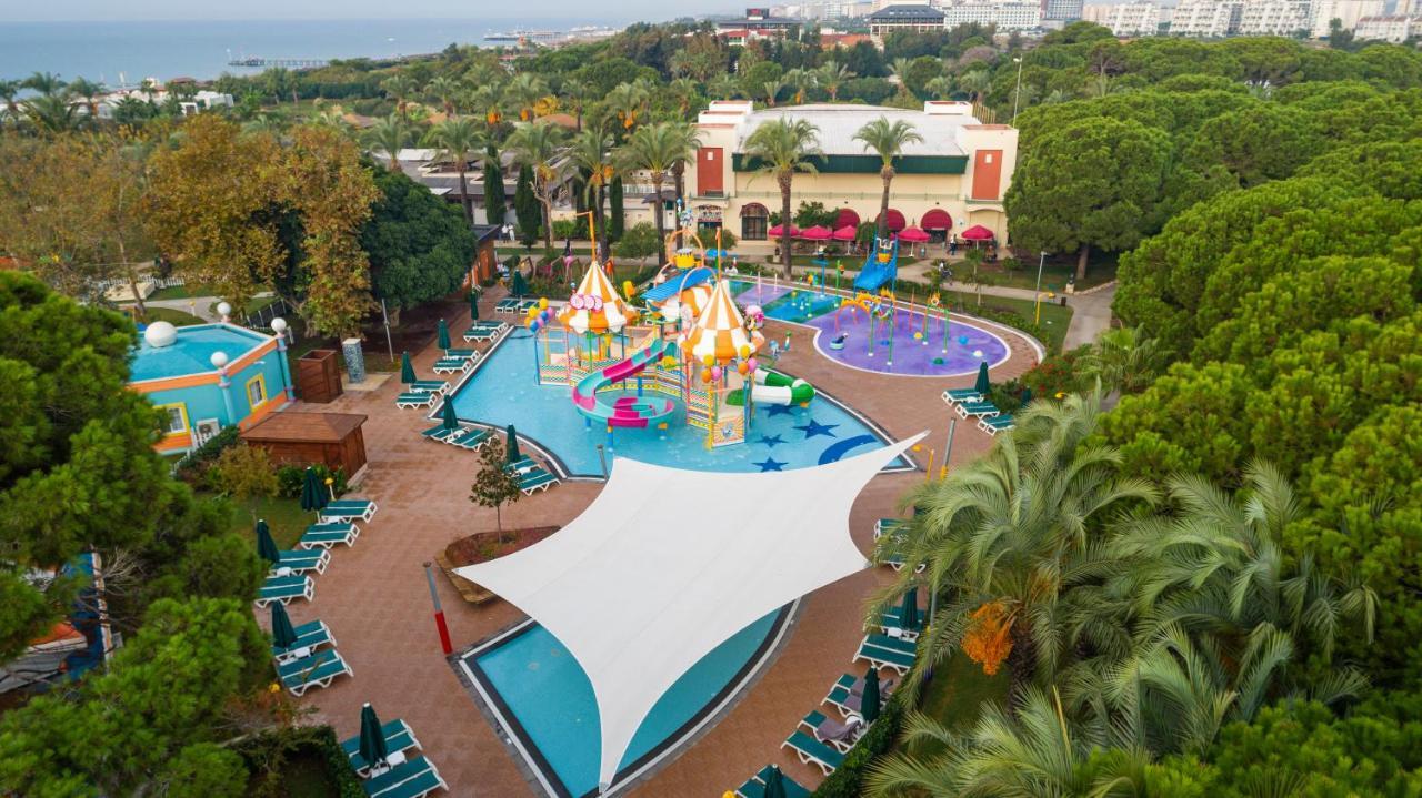 Ic Hotels Green Palace - Kids Concept Antalya Luaran gambar Aerial view of the park