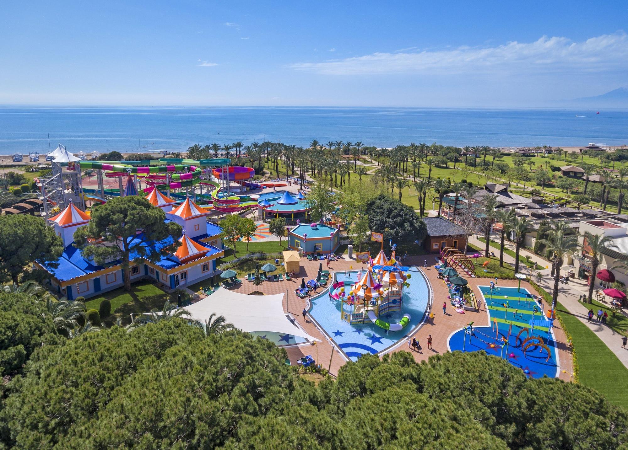 Ic Hotels Green Palace - Kids Concept Antalya Luaran gambar Aerial view of the park