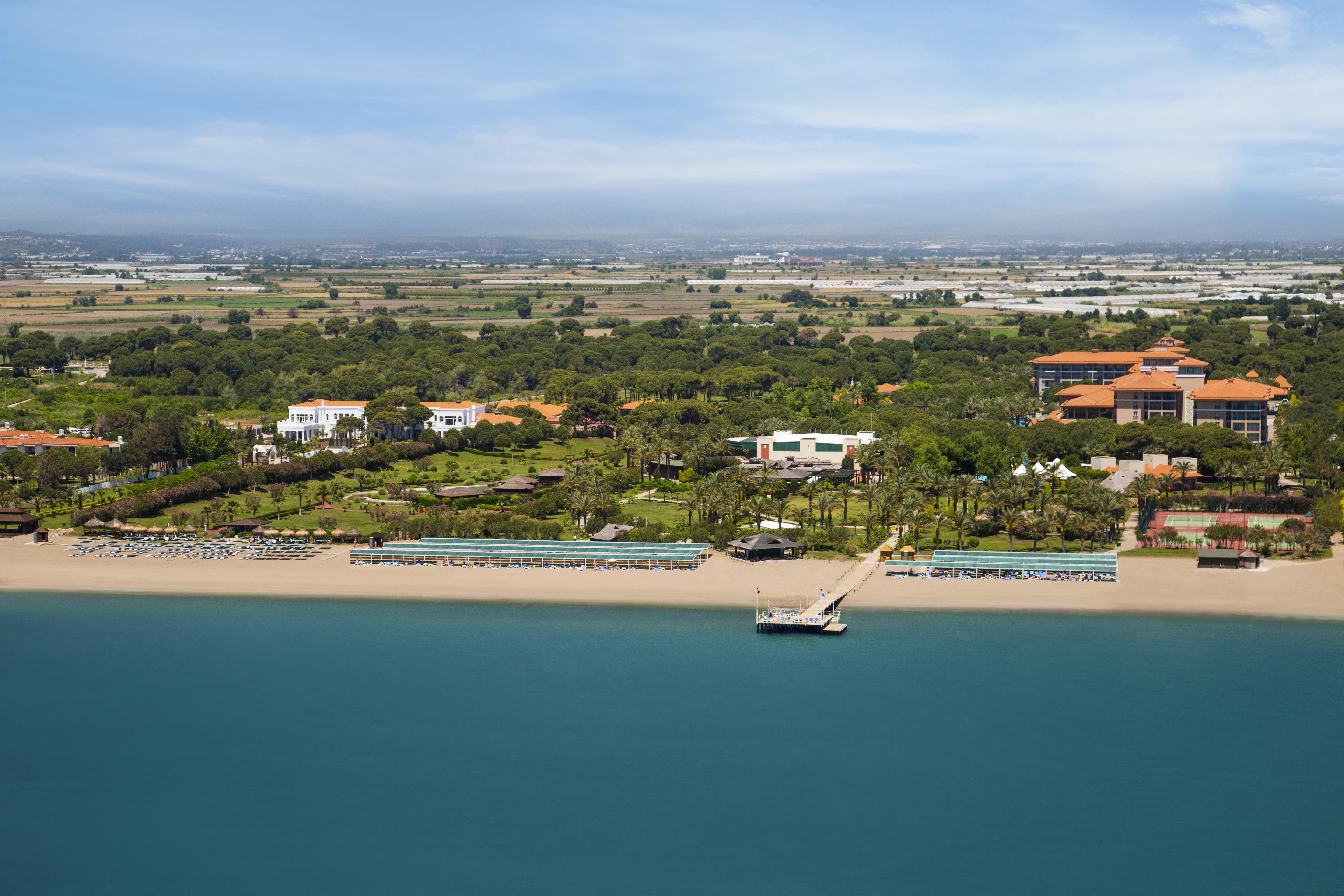 Ic Hotels Green Palace - Kids Concept Antalya Luaran gambar Aerial view of the resort